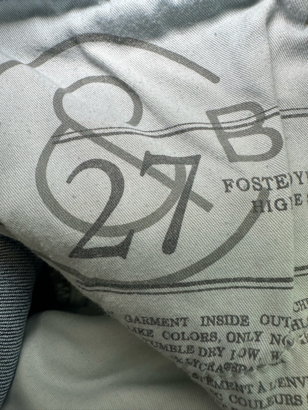 Nordstrom Treasure & Bond Foster‎ Boyfriend High Rise Shorts Distressed Denim 27 - Picture 7 of 8